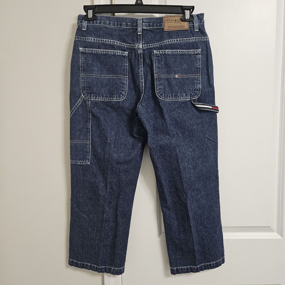Tommy Hilfiger Blue Cropped Jeans